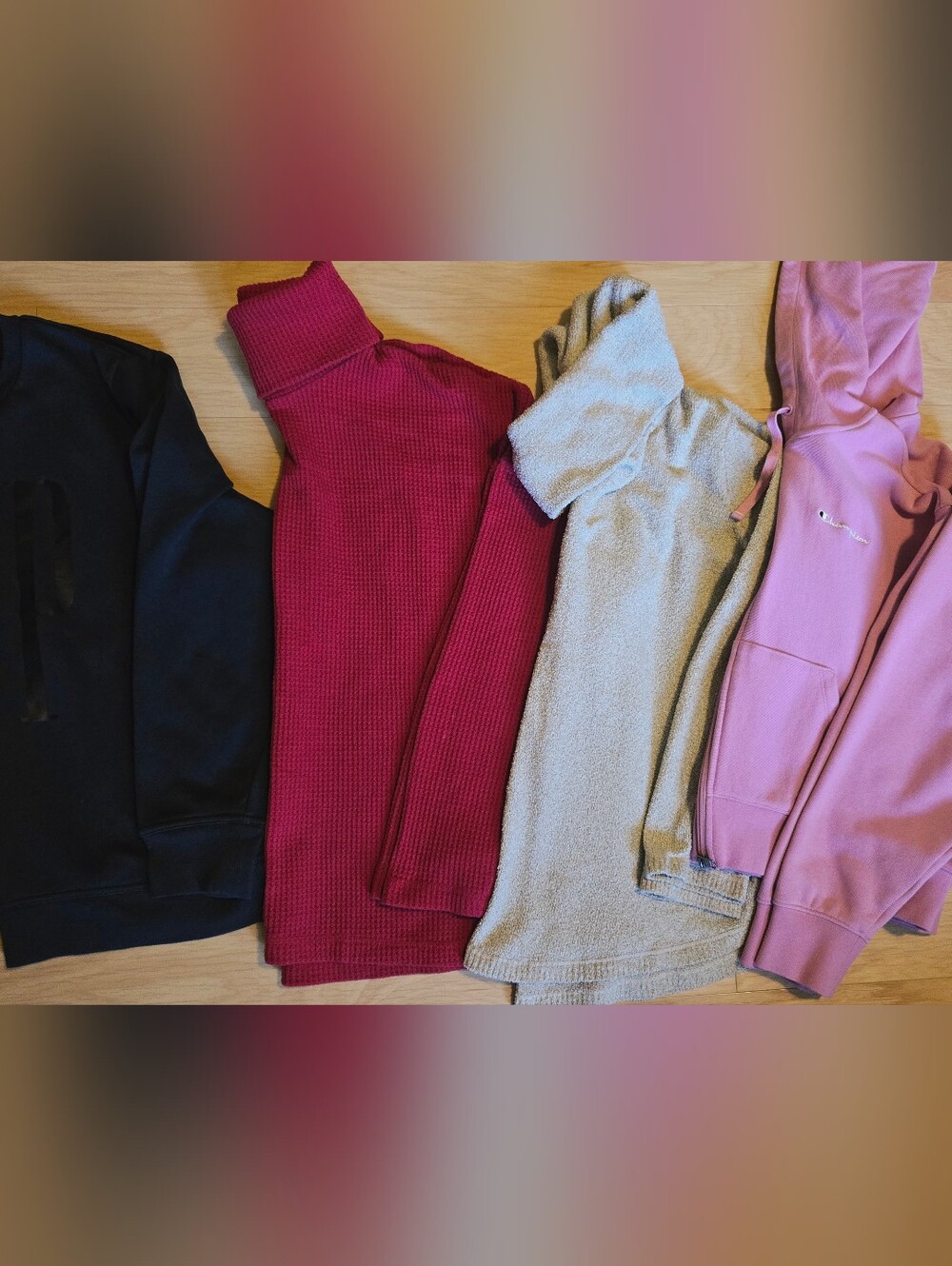 Womens XL Cold Weather Tops Bundle